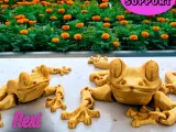 Cute Flexi Print-in-Place Frog-4