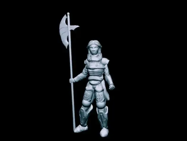 Mercy DuLanc, Knight of the Rose (32mm scale)