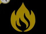 Simple Flame Symbol - 2D Art-0