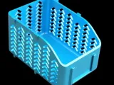 Stackable Storage Container with Label Slot  C-0