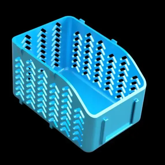 Stackable Storage Container with Label Slot  C