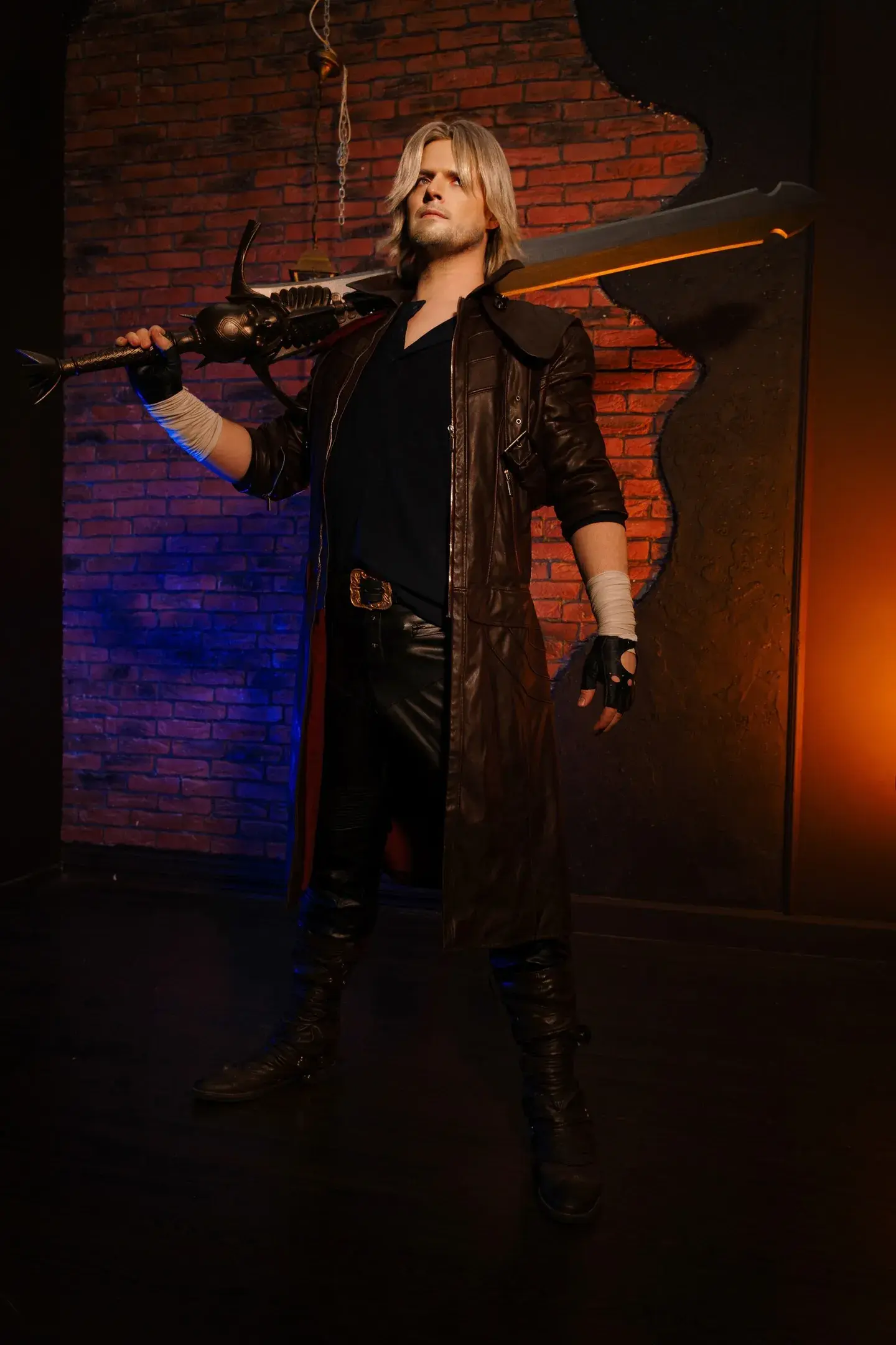DMC5 Devil May Cry 5 Dante Rebellion sword cosplay