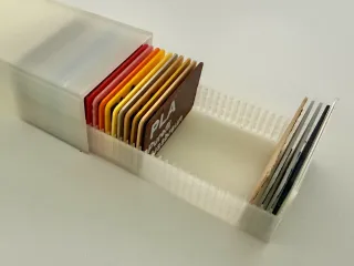 Storing box filament labels / Filamentlabel-Box