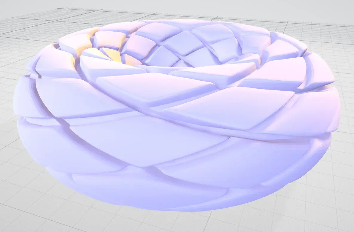 Aether Spiral Torus | Rodin Coil Torus STL File 109mm x 38mm