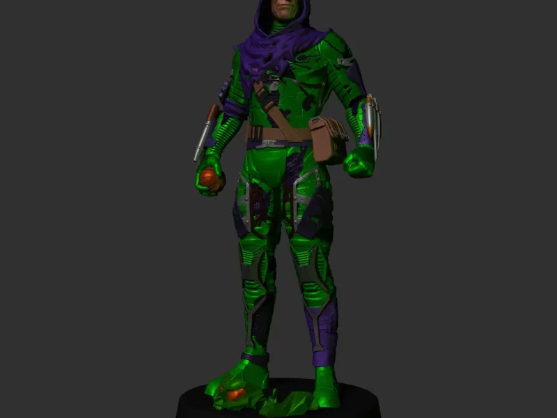 Green Goblin - Willem Daffoe fan art