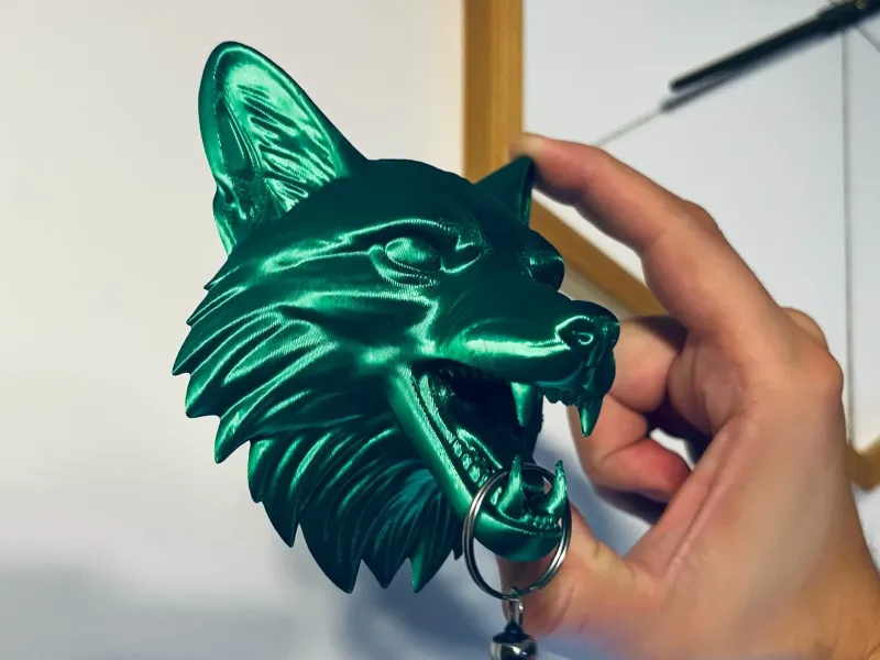 Fox key chain wall mounted organizer
