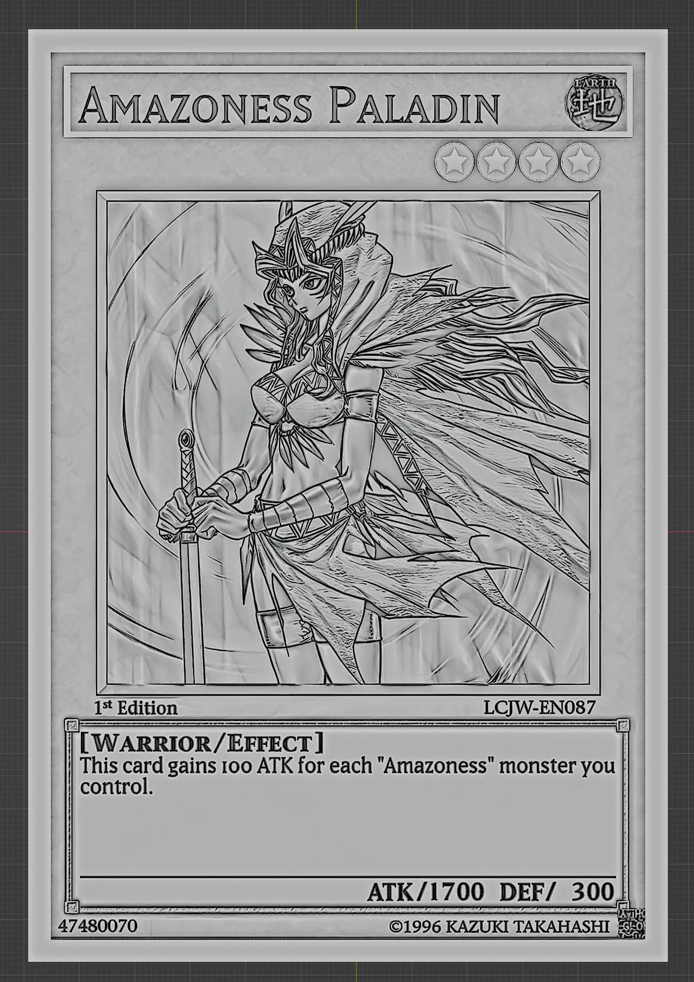 Paladino das Amazonas - yugioh