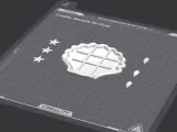 Oceanic Tactics: 3D Printed Tic-Tac-Toe Set-1