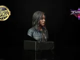 Kimiko Bust STL The Boys 3D Print Sculpture Collector Model-8