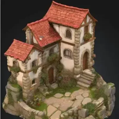 Medieval House 5 Rpg Fans from WorkShop3D