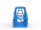 Frame of Three Quarter Midget Scale 1:25-1