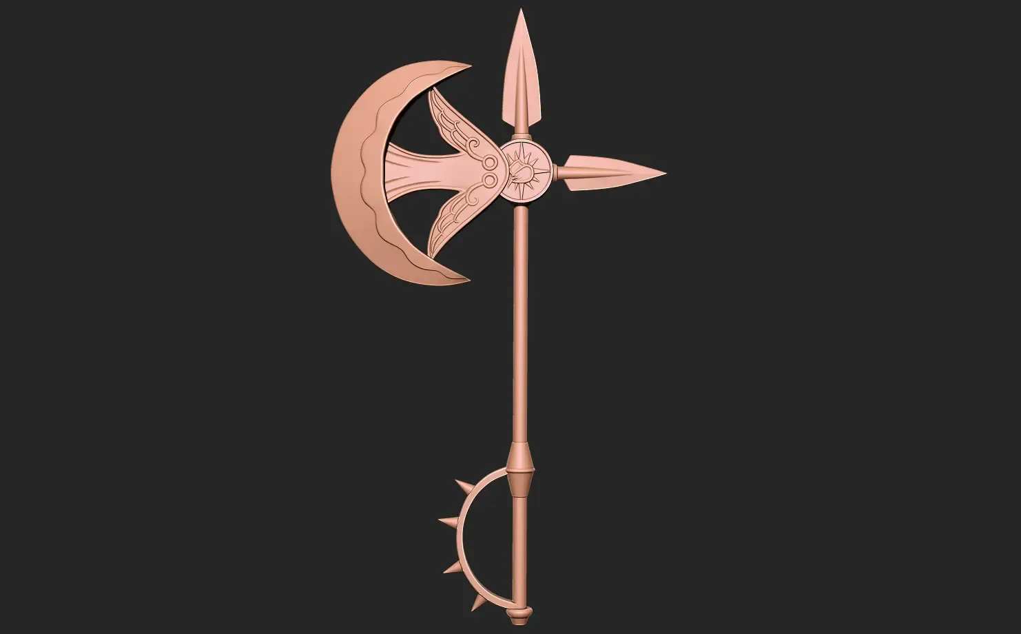 Seven Deadly sins - Weapons Collection 3d print model
