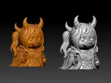 Rubber Duck - Demon Queen - 3D print-2