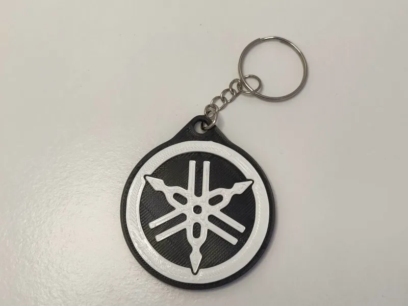 Yamaha Logo Keychain