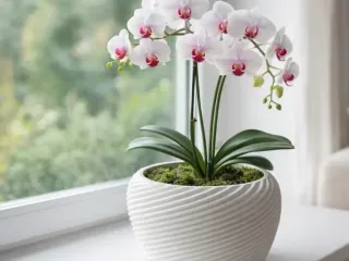 Elegant Twisted Flower pot