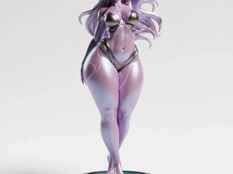 Alien Cosplay Showgirl