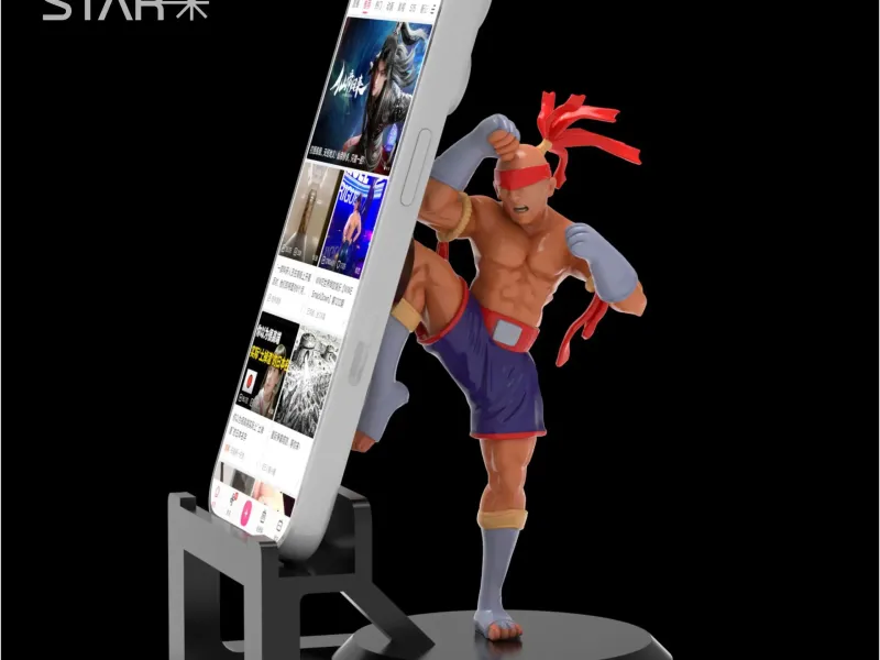 League of Legends character Lee Sin phone stand/phone holder
