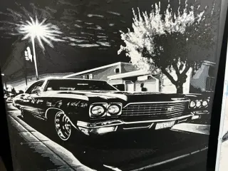 Chevy Impala Hueforge