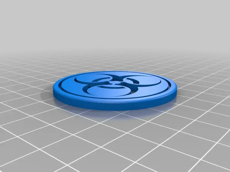 Biohazard Coin