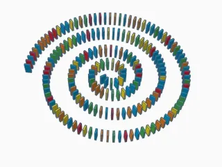 Spiral Dominos