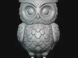Rainbow Feather Owl-2