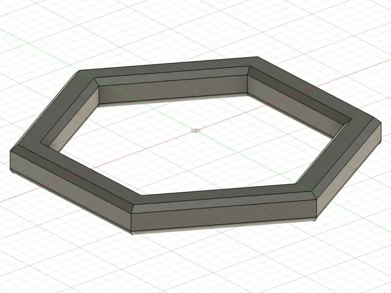 Floating Hexagon Pond Plant or Feeding Ring