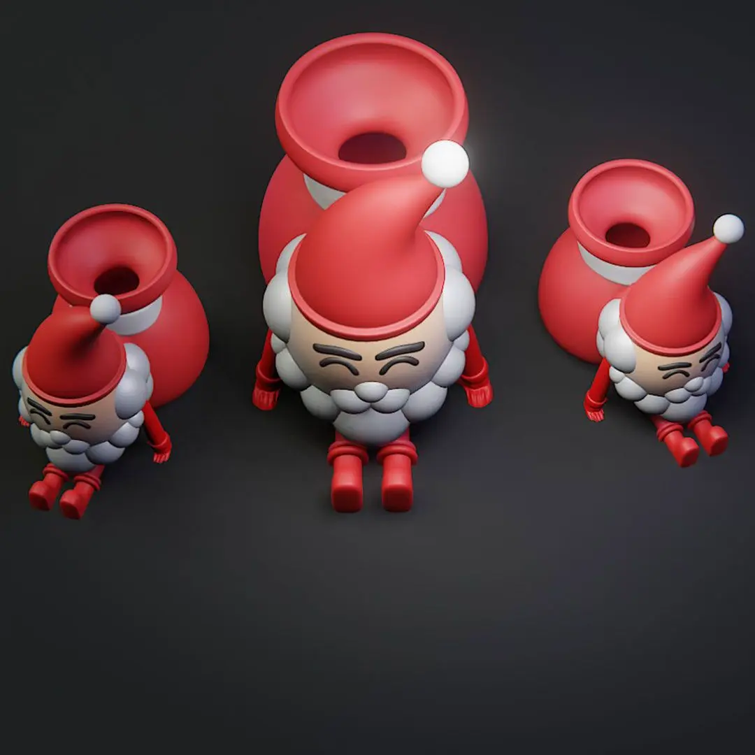 CUTE SANTA CLAUS MULTIPURPOSE HOLDER