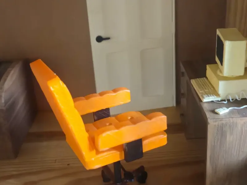 Old style 80's office chair