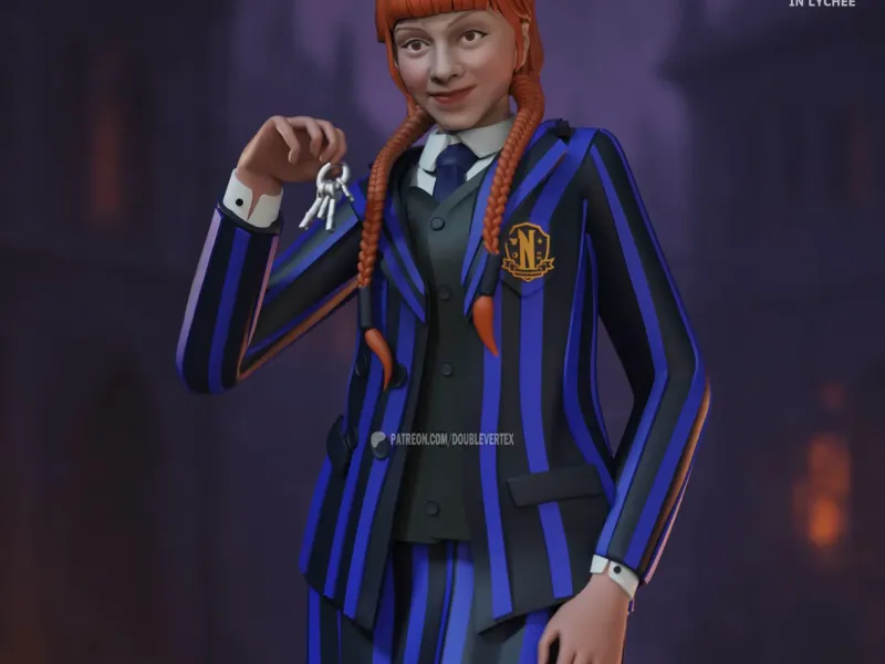 Agnes DeMille - Evie Templeton - Wednesday Figure