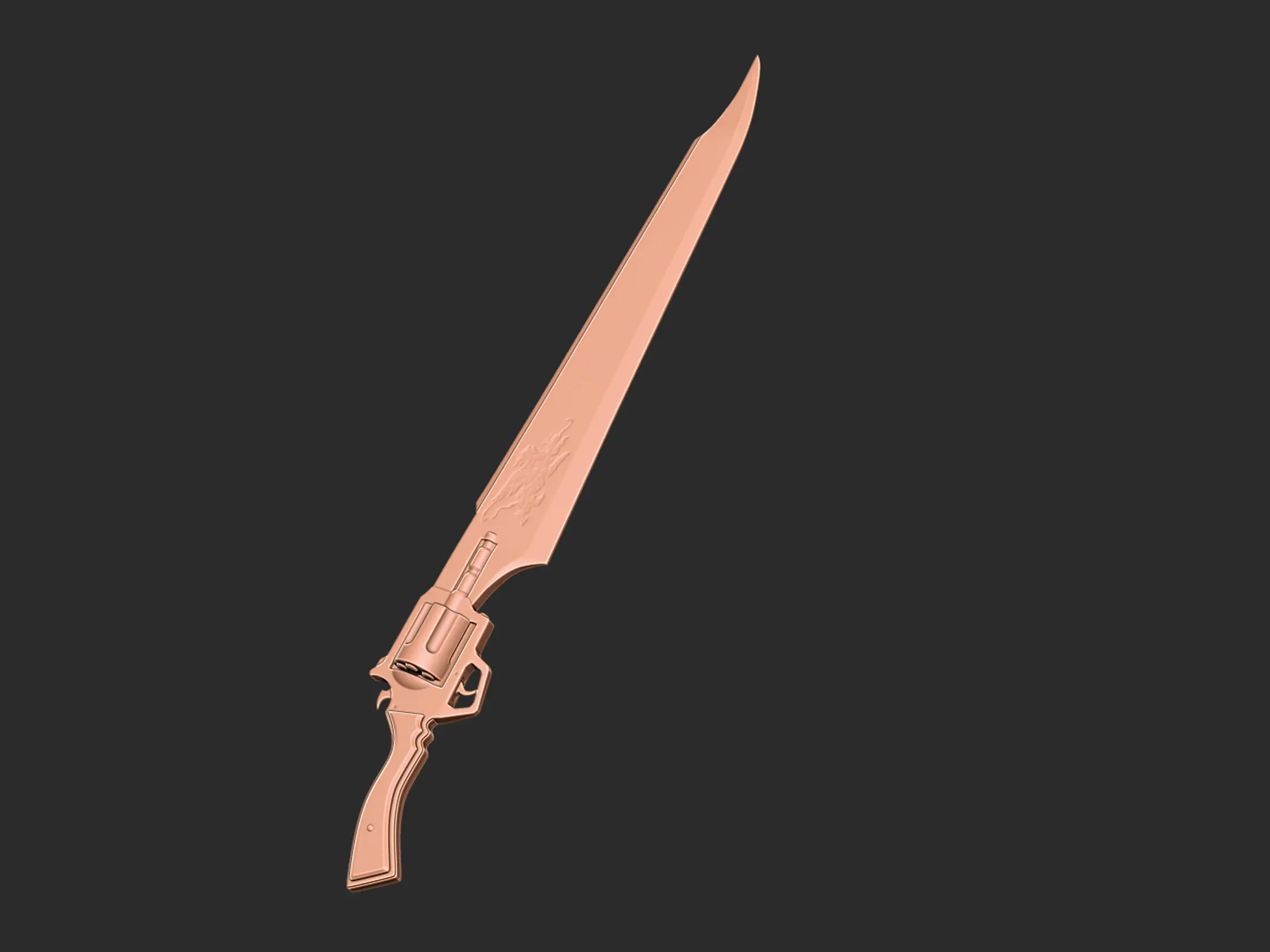 Final Fantasy 8 - Modèle d'impression 3D Gunblade