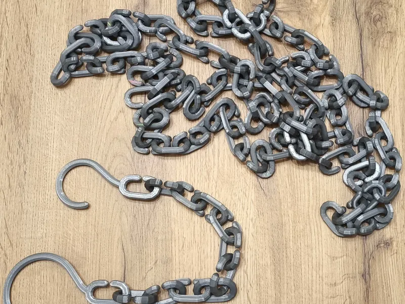 Robust Modular Chain System with Versatile Hooks