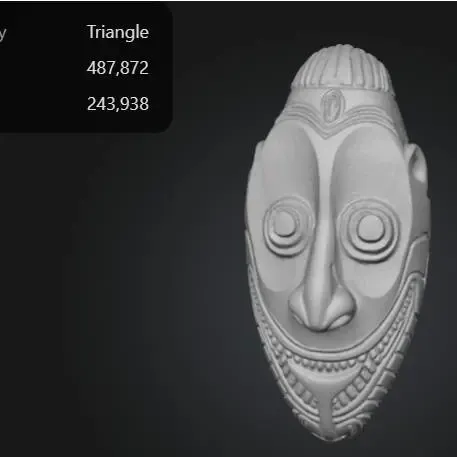 Tiki mask