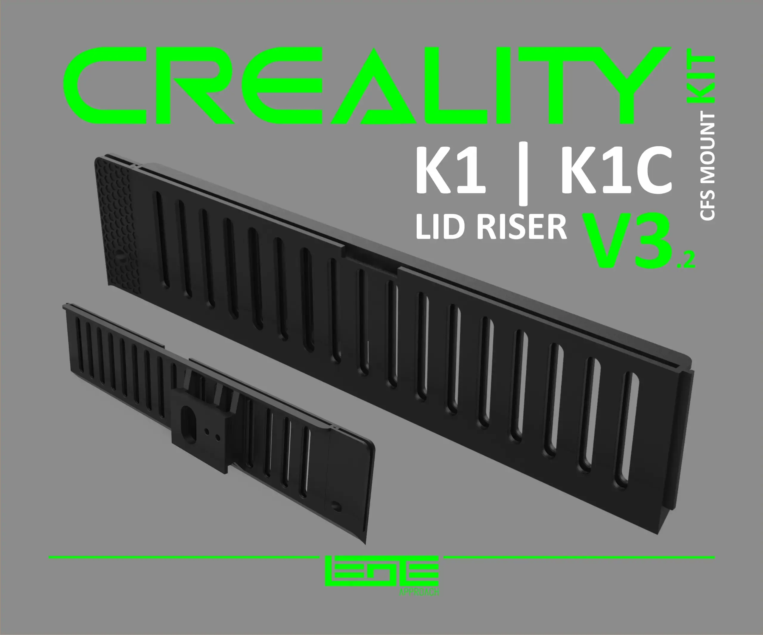 CREALITY K1 | K1C LID RISER V3.2 [FRAME EXTENSION KIT]