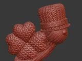 knitted patrick snail (cute)-4