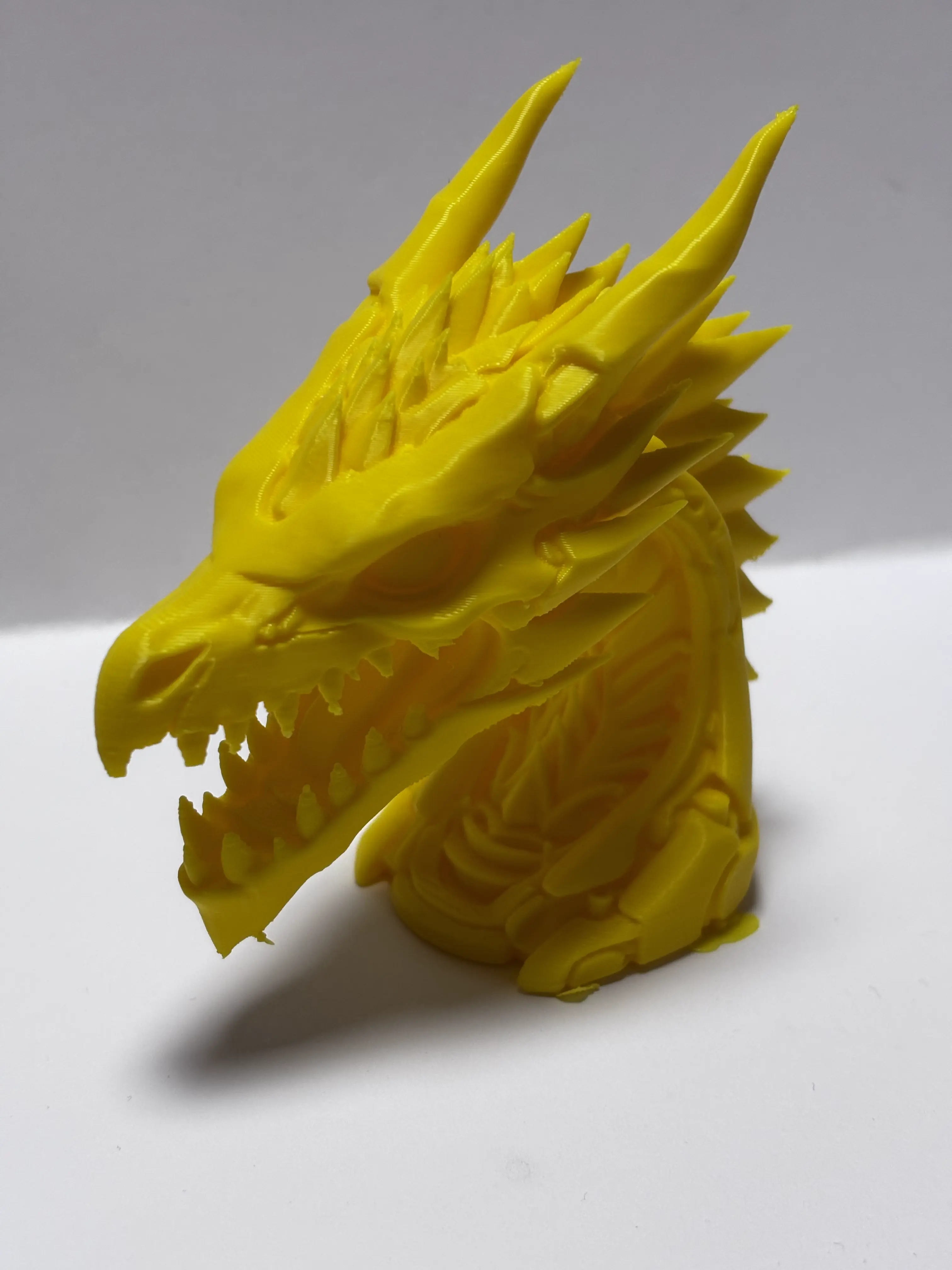 Dragon head bust