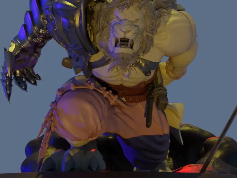 Warrior Lion