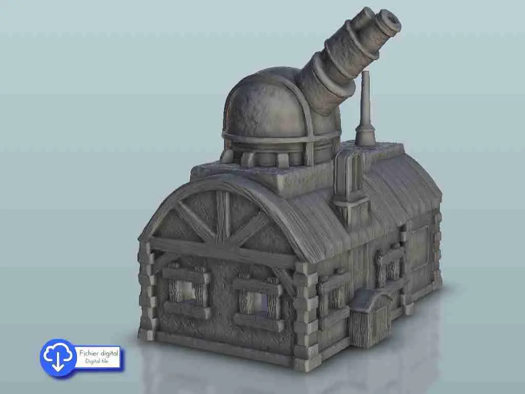 Medieval observatory - miniatures warhammer terrain scenery