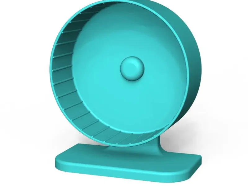 Hamster Wheel STL - Running Pet Rodents