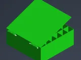 Box 34 holes 256x255x120mm-0
