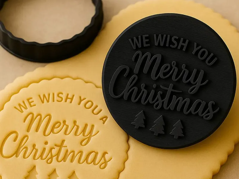 Cortador Galletas Merry Christmas