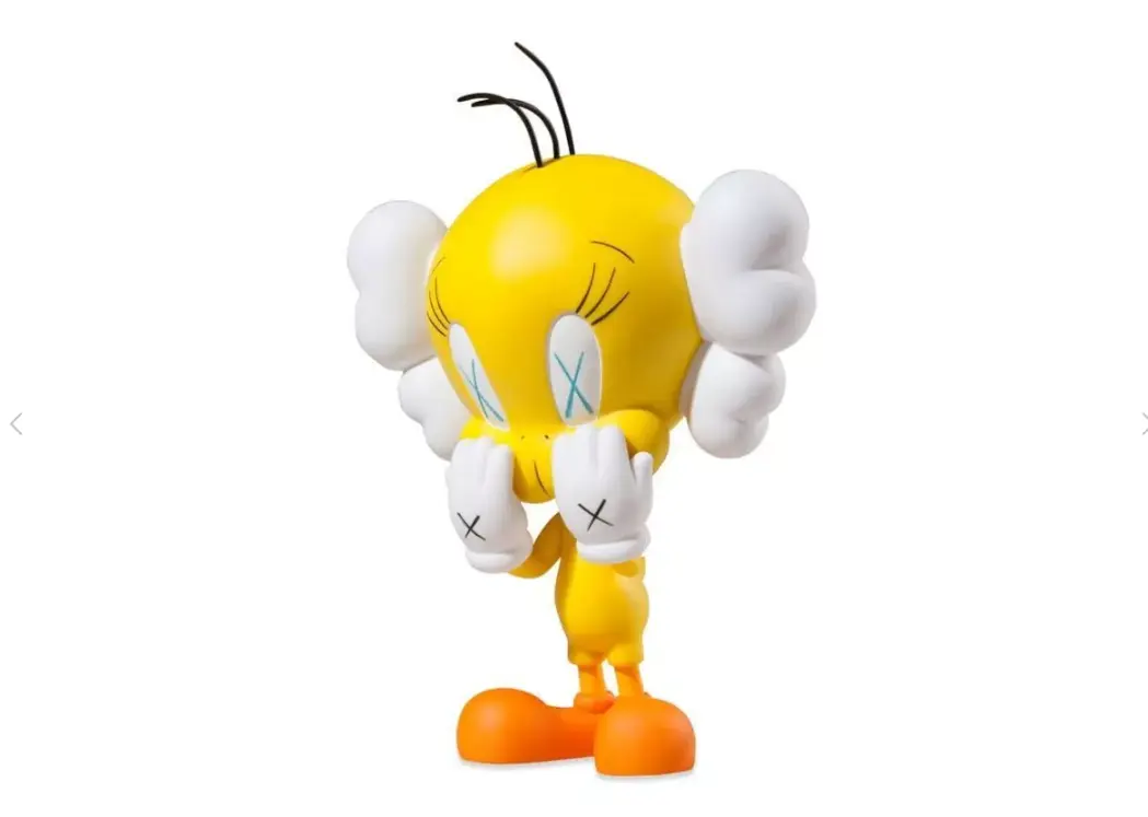 Kaws Tweety Art Toy Fan Art