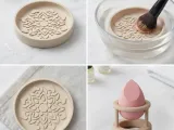 Makeup Brush Cleaner and Makeup Sponge Holder STL and 3MF-3