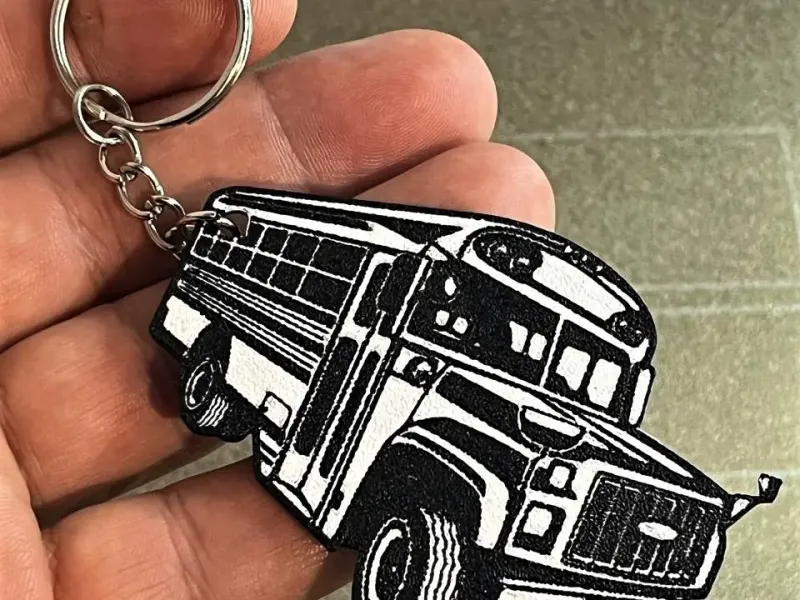 Keychain Bus School