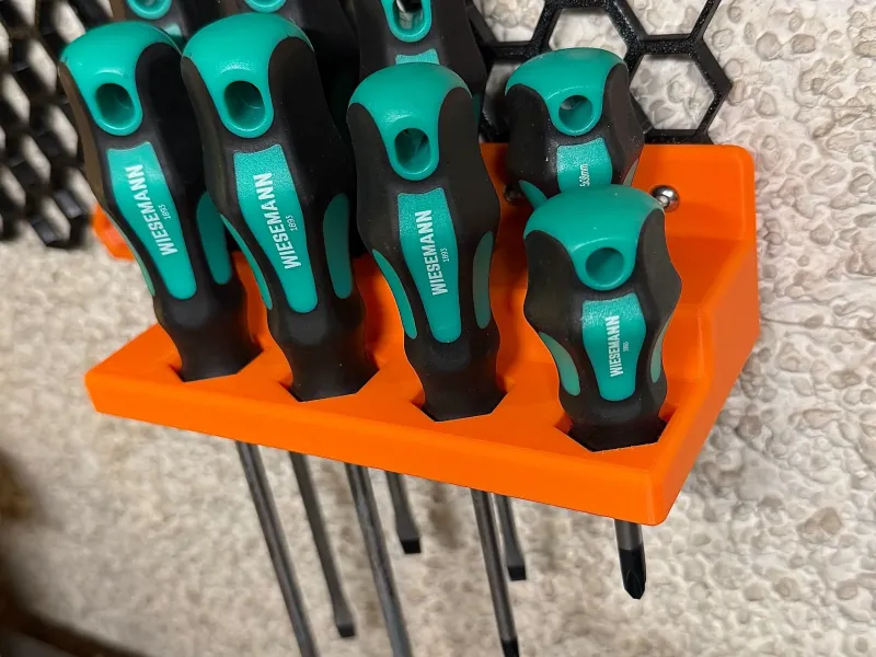 HSW WIESEMANN Schroevendraaierhouder Set van 6