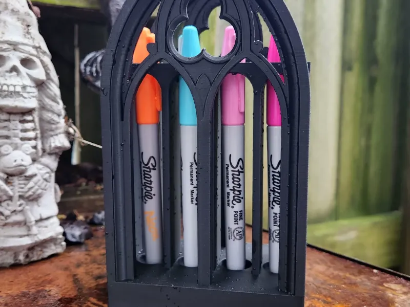 Organizzatore da scrivania Sharpie gotico