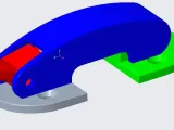 NSU Prima Engine Cover Lock Mechanism (4-Part Replica)-0