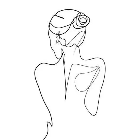 Wandbild_silhouette_frau