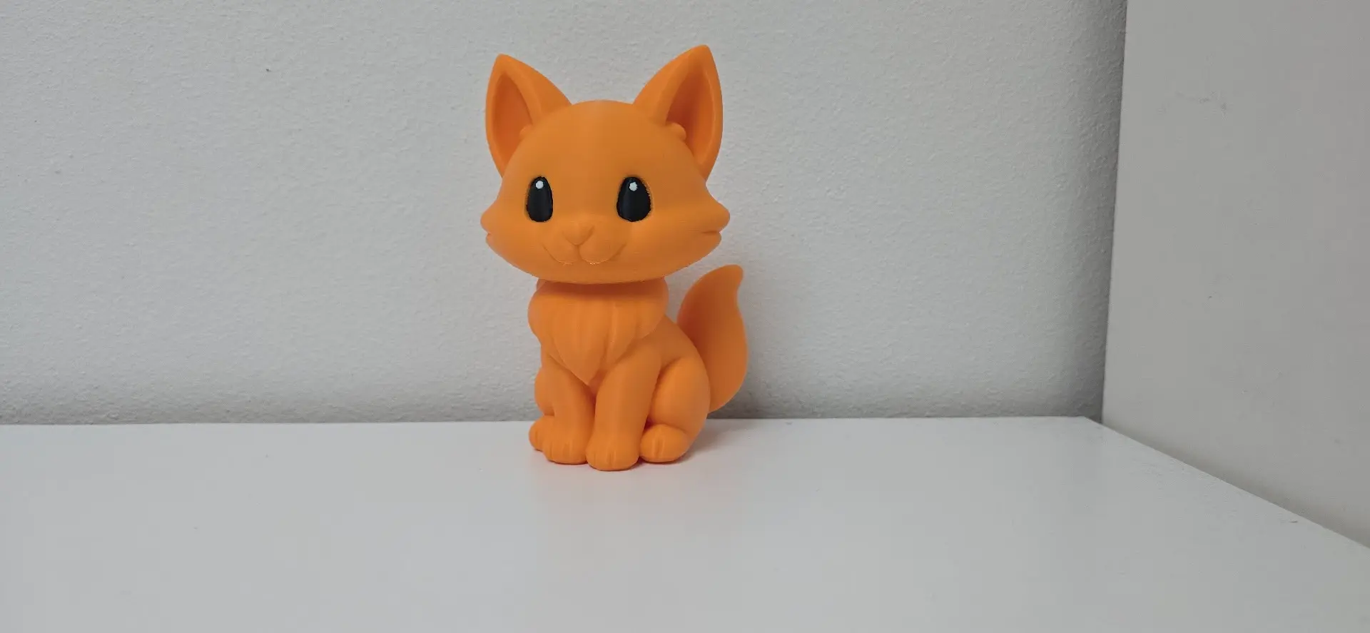 Cute Sitting Fox Christmas Gift Figurine