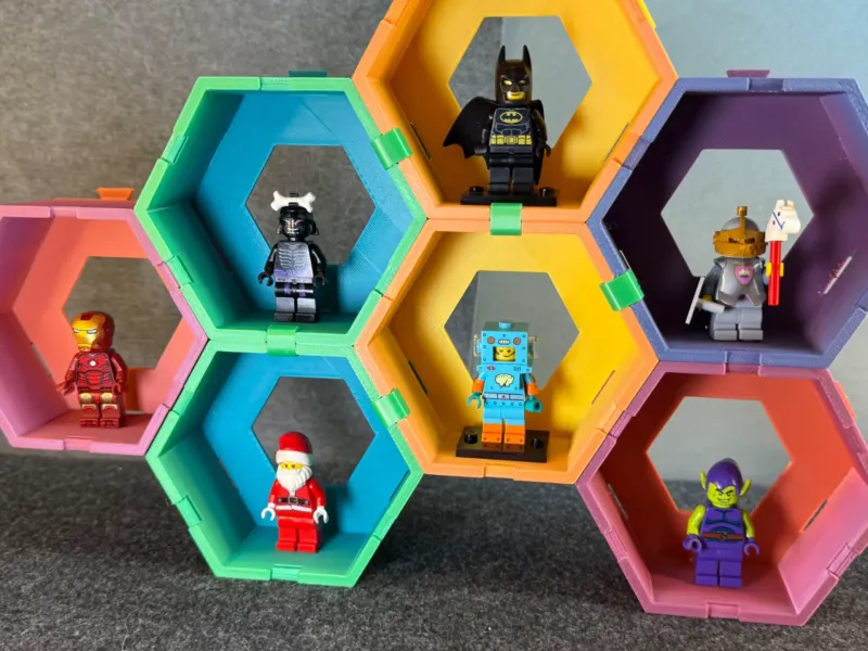 Display voor Lego minifiguren