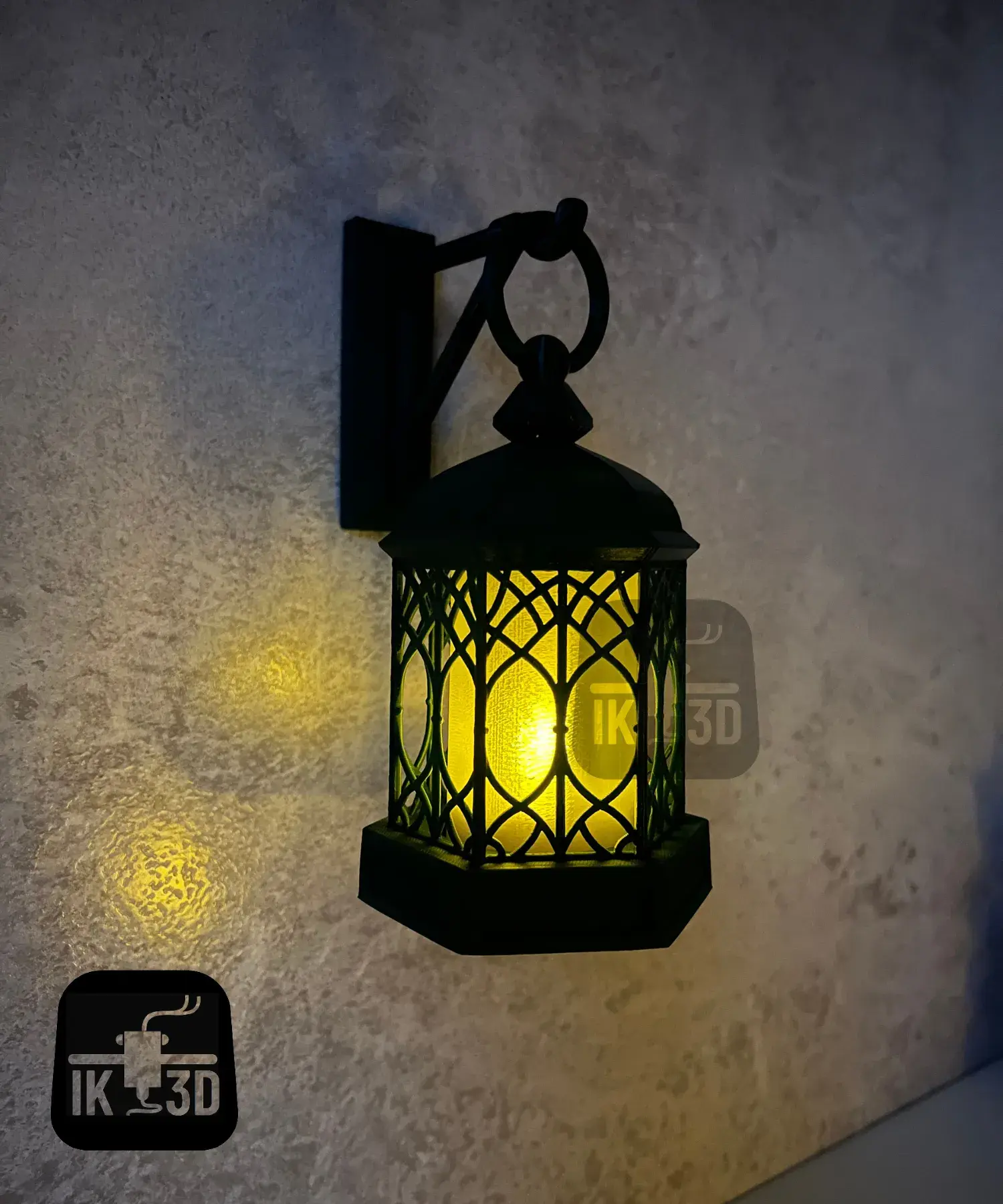 Vintage Lantern Candle Holder Set / No Supports